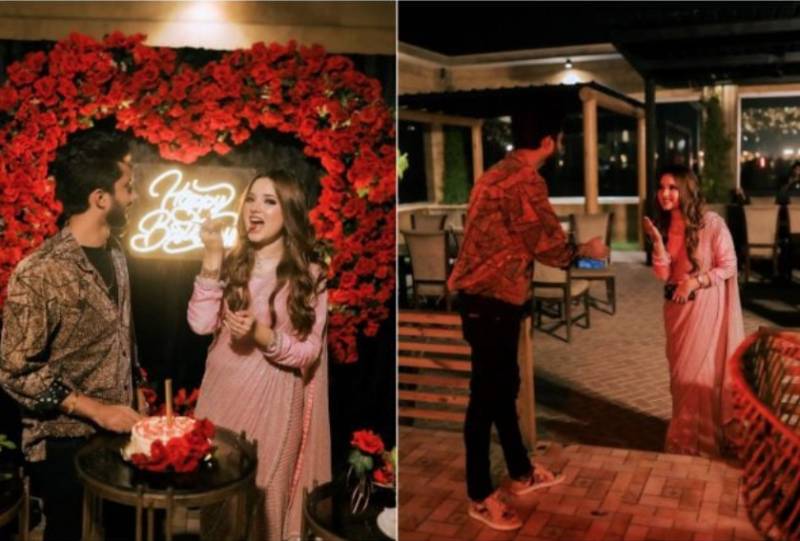 Rabeeca Khan's heart-melting birthday celebration for Hussain Tareen