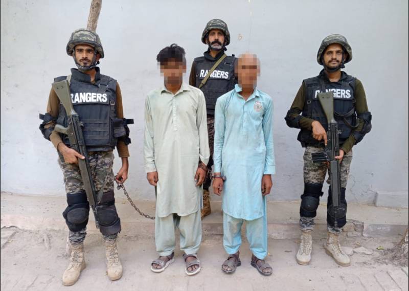 Two youth held from Khanpur after being honey-trapped from India