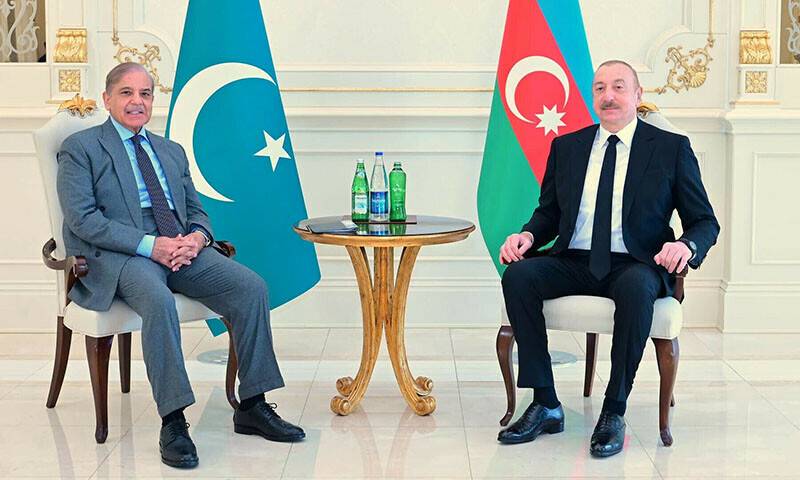 Azerbaijani president phones PM, lauds Pak support on Karabakh issue