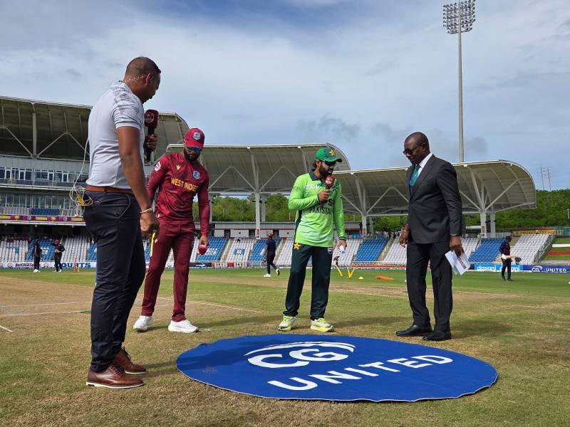 Pakistan struggle early in second ODI against West Indies
