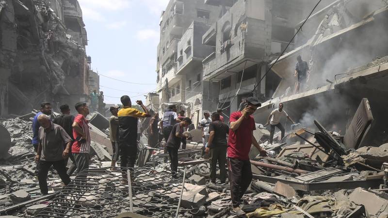 EU, UK and Japan urge action against 'famine unfolding' in Gaza