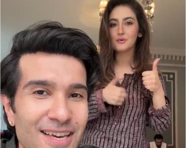 Hiba Bukhari sees Feroze an amazing person