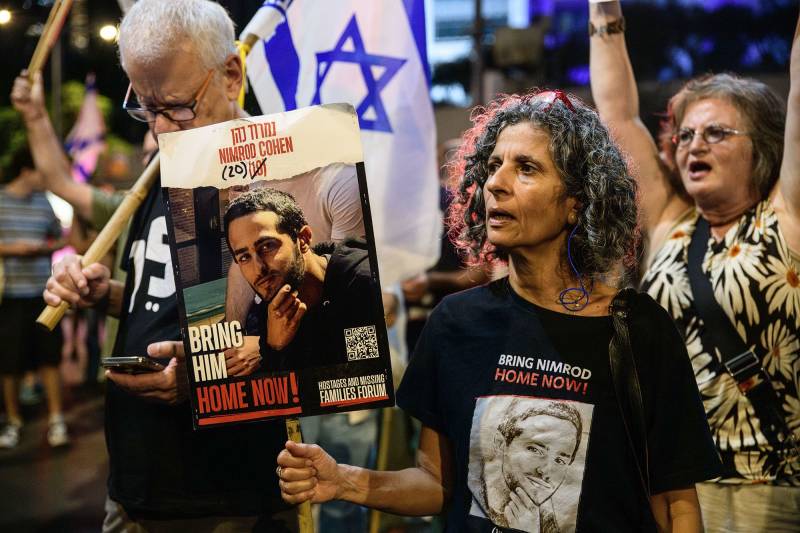 Mother of hostage held in Gaza pleads for end to war