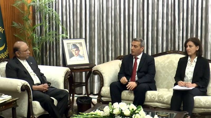 Azerbaijan envoy calls on President Zardari, discusses bilateral ties