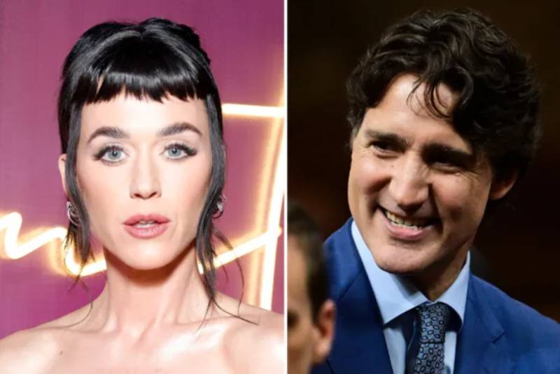 Katy Perry swoons over Justin Trudeau in budding cross-border romance