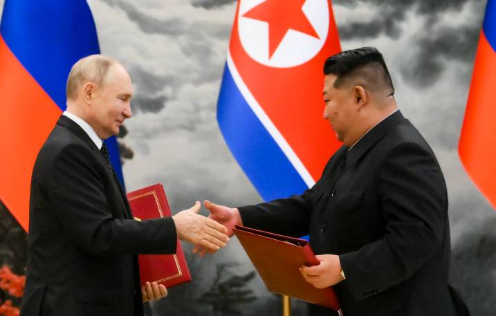 Putin, North Korea's Kim vow stronger ties ahead of US-Russia summit
