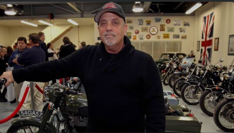 US singer Billy Joel to sell off motorcycles due to health condition