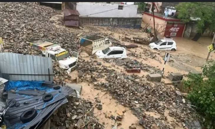 50 washed away as flood smashes mountain village in Occupied Kashmir