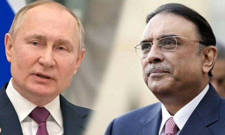 Putin offers condolences to Zardari over flood losses in KP