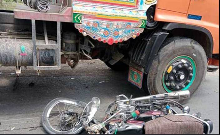 Three bike-riders die after crushed by tractor in Lahore