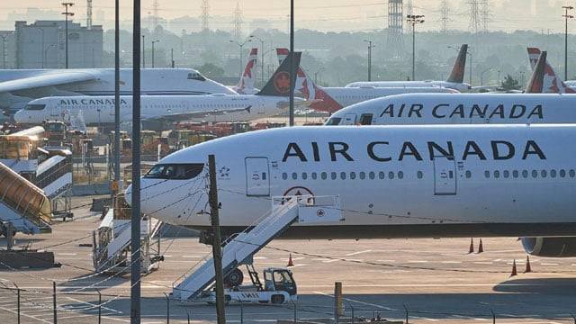 Air Canada flights grounded as government intervenes in strike