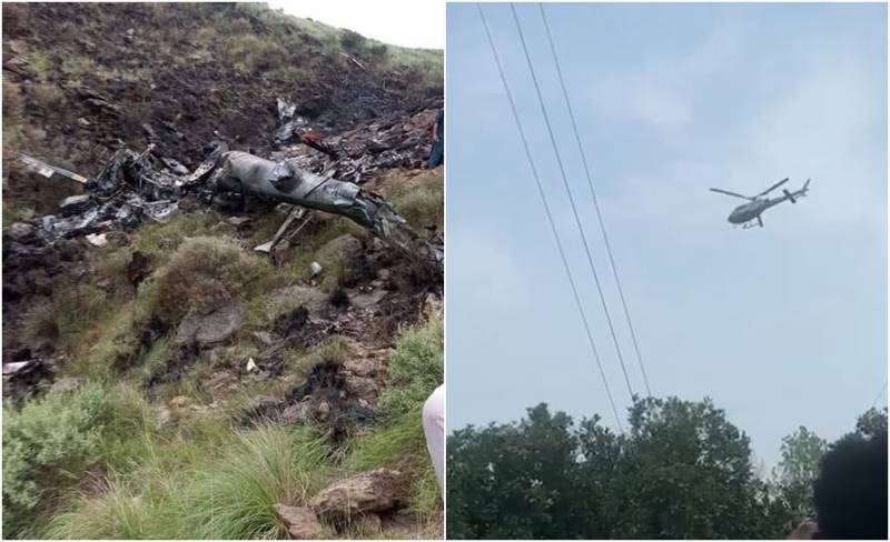 KP govt receives initial report of helicopter crash