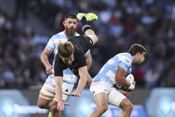 New Zealand beat Argentina 41-24 in Rugby Championship