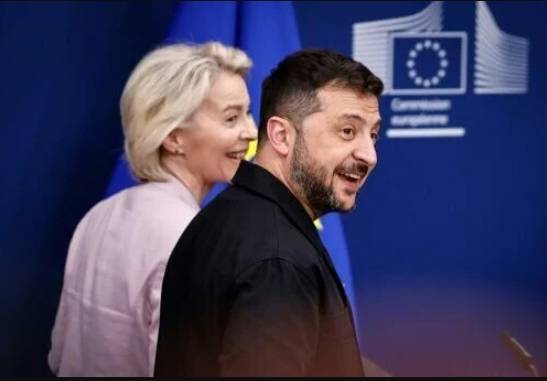 Trump, Zelensky and Europeans meet in bid to resolve split over Russia