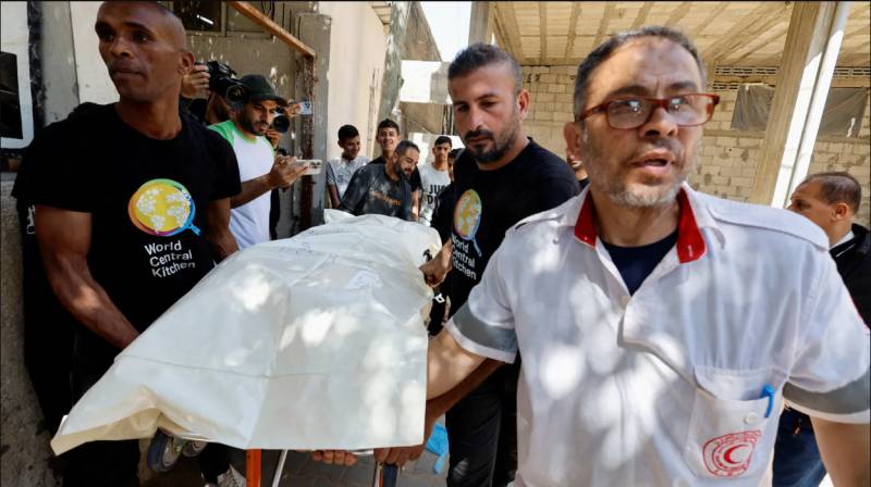 Record number of aid workers killed in 2024, UN says