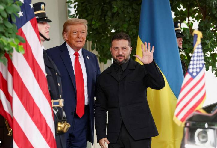 'Fabulous' Zelensky outfit wows Trump