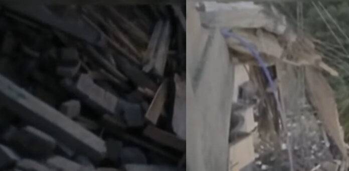 Girls trapped after madrassa roof collapses in Nowshera 