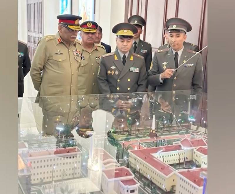CJCSC General Sahir meets Uzbekistan president, top security chief: ISPR
