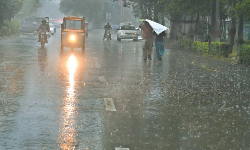 How much rainfall Karachi has received so far?