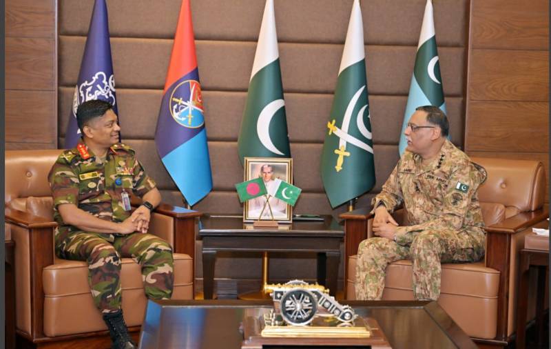 Bangladesh Army’s Quarter Master General calls on CJCSC General Sahir Shamshad