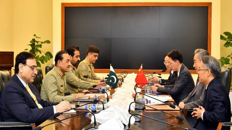 Field Marshal, China FM resolve to bolster strategic partnership