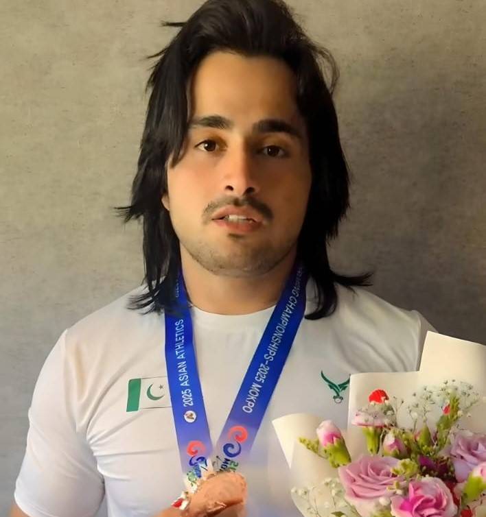 Yasir Sultan clinches bronze in Asian Throwing Championships in South Korea