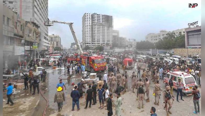 500-kg firecrackers destroyed in Karachi warehouse blast, says report