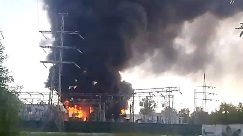 Fire at nuclear plant after Russia downs Ukrainian drone