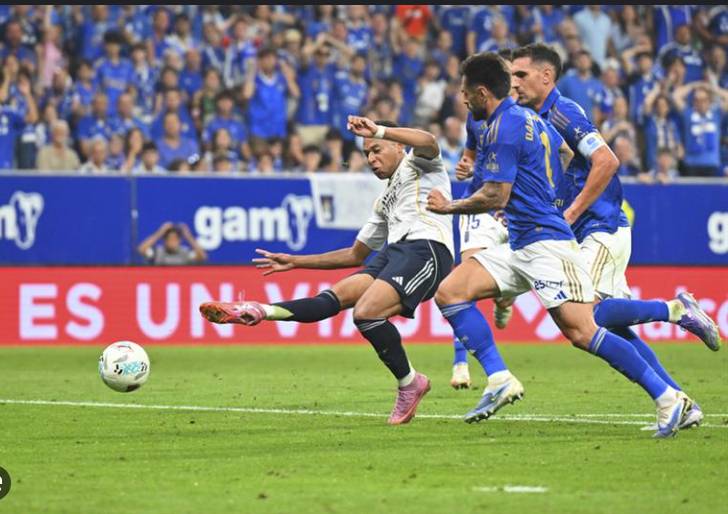 Mbappe fires Madrid to victory at Real Oviedo