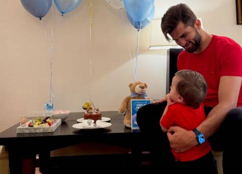 Shaheen’s son turns one, grandpa Shahid Afridi’s birthday note steals spotlight 