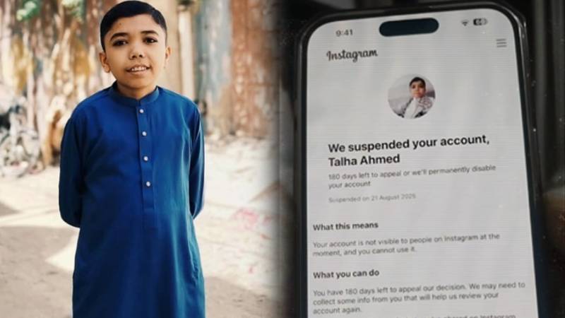 Talha Ahmed gets his Instagram account back