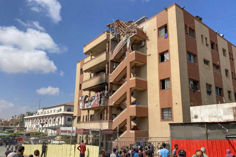 UN slams 'shocking' global inaction after Israeli strike on Gaza hospital