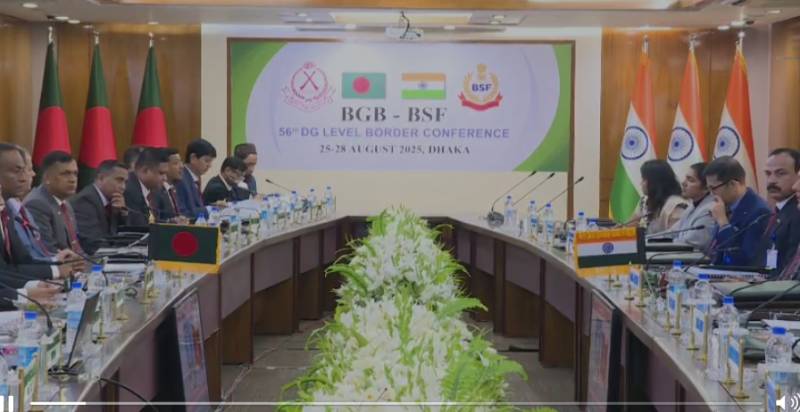 56th BGB-BSF DG-Level Border Conference opens in Dhaka
