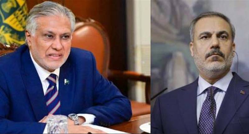 Dar and Turkish FM pledge deeper cooperation during OIC session