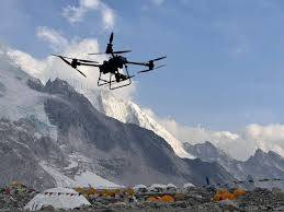Drones take on Everest's garbage