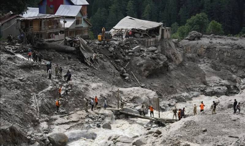 Deadly rains and landslides kill 30 in Indian Occupied Kashmir