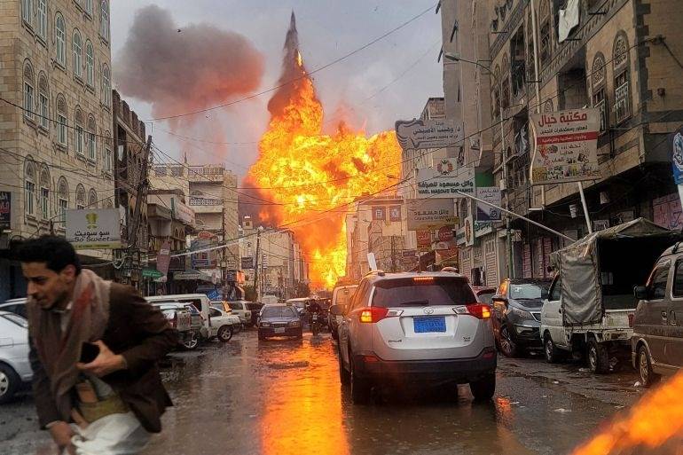 Israel launches attack on Huthis in Yemen's Sanaa
