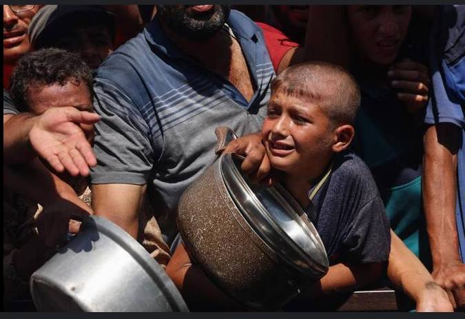 NGO says starving Gaza children too weak to cry