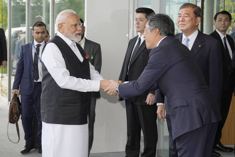India's Modi arrives in Tianjin ahead of summit hosted by China
