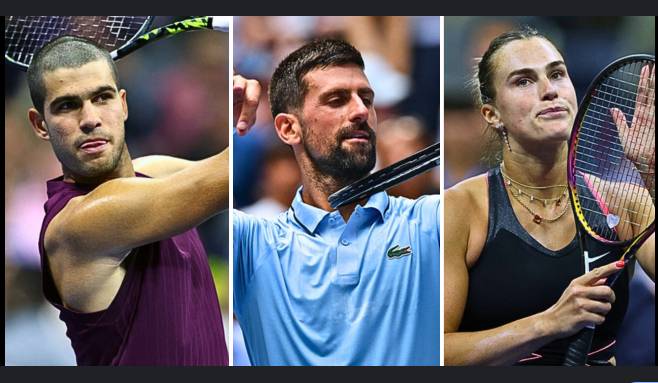 Alcaraz, Djokovic into US Open last 16 as Sabalenka avenges defeat
