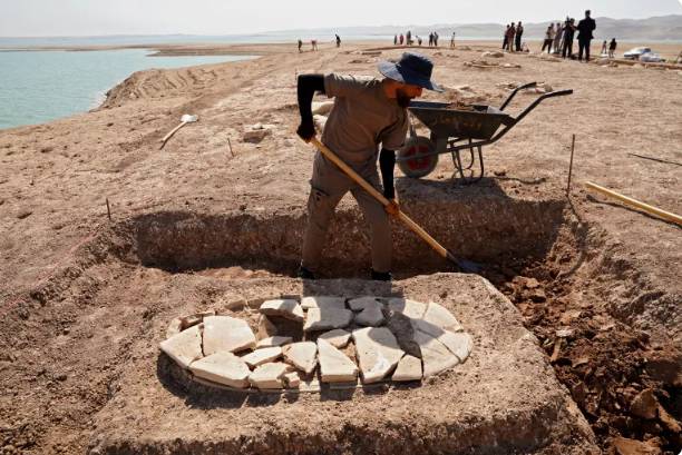 Drought in Iraq reveals 2,300-year-old Hellenistic tombs near Mosul dam