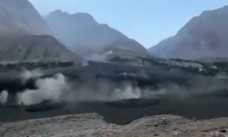 Glacier lake bursts in GB's Ghizer district; 100 houses swept away
