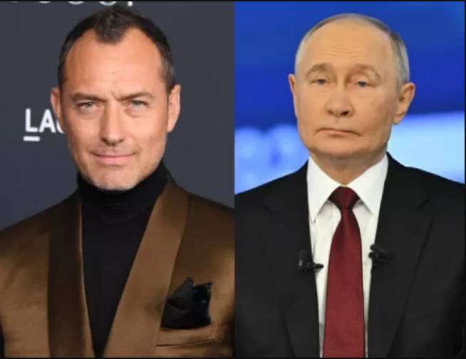 Jude Law became 'obsessive' Putin watcher for role as Russian leader