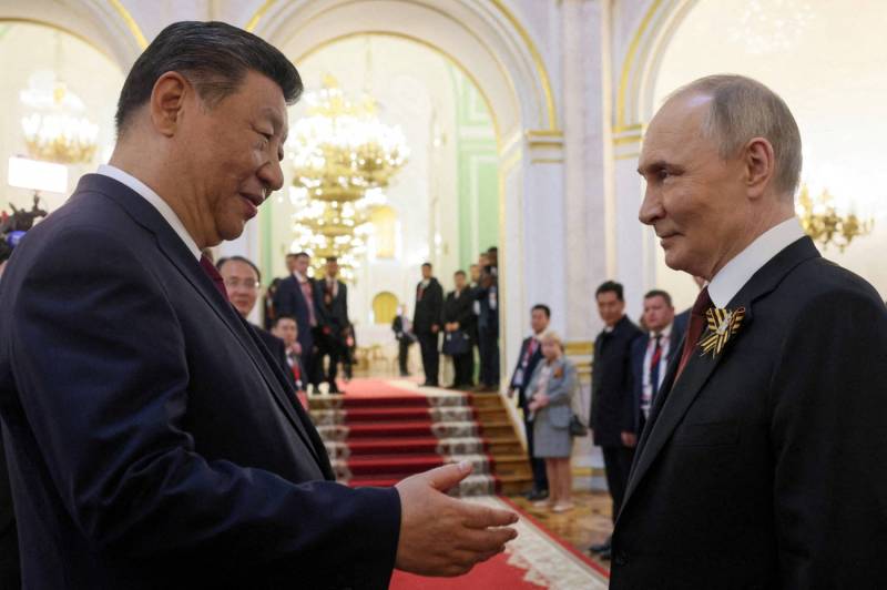 Putin lands in Tianjin for summit hosted by China