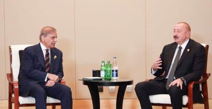 PM Shehbaz, President Ilham discuss Pak-Azerbaijan bilateral cooperation