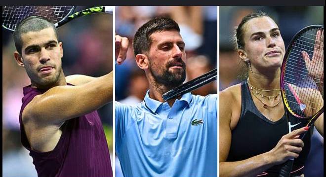 Alcaraz, Djokovic stroll into US Open quarter-finals as Sabalenka cruises