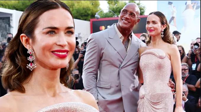 'The Rock' finds new range in Venice debut 'The Smashing Machine'