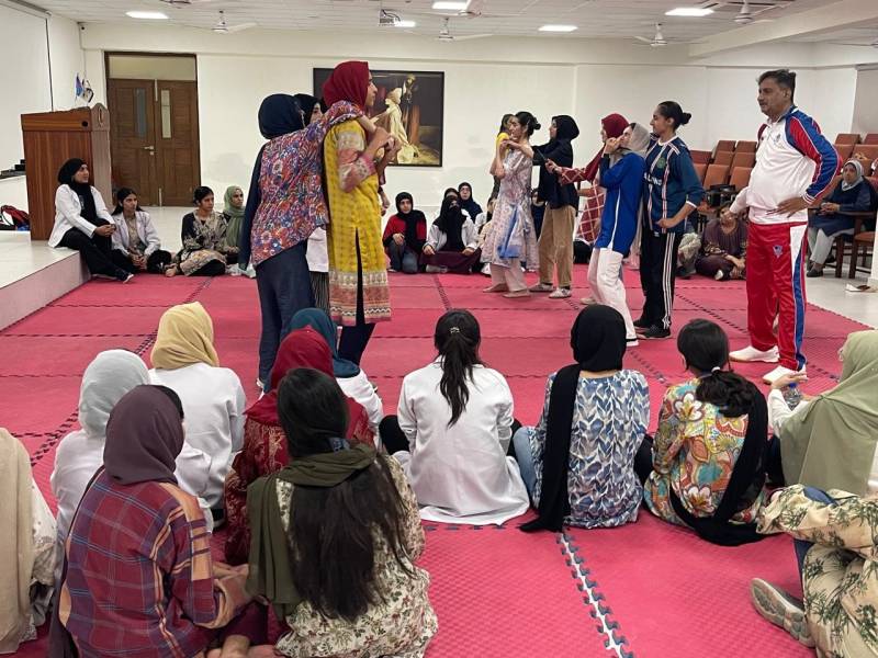 Fazaia Medical College hosts transformative self-defense workshop to empower women