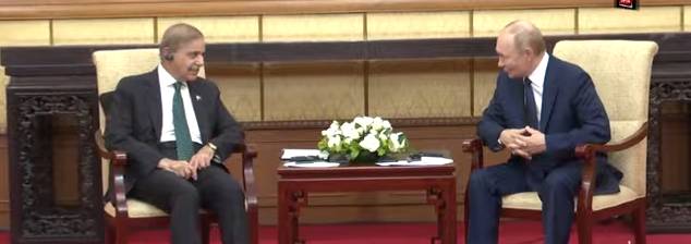 PM Shehbaz, President Putin share desire to bolster bilateral cooperation