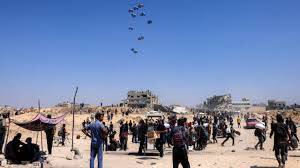 Aid airdrops over Gaza suspended: Jordanian official